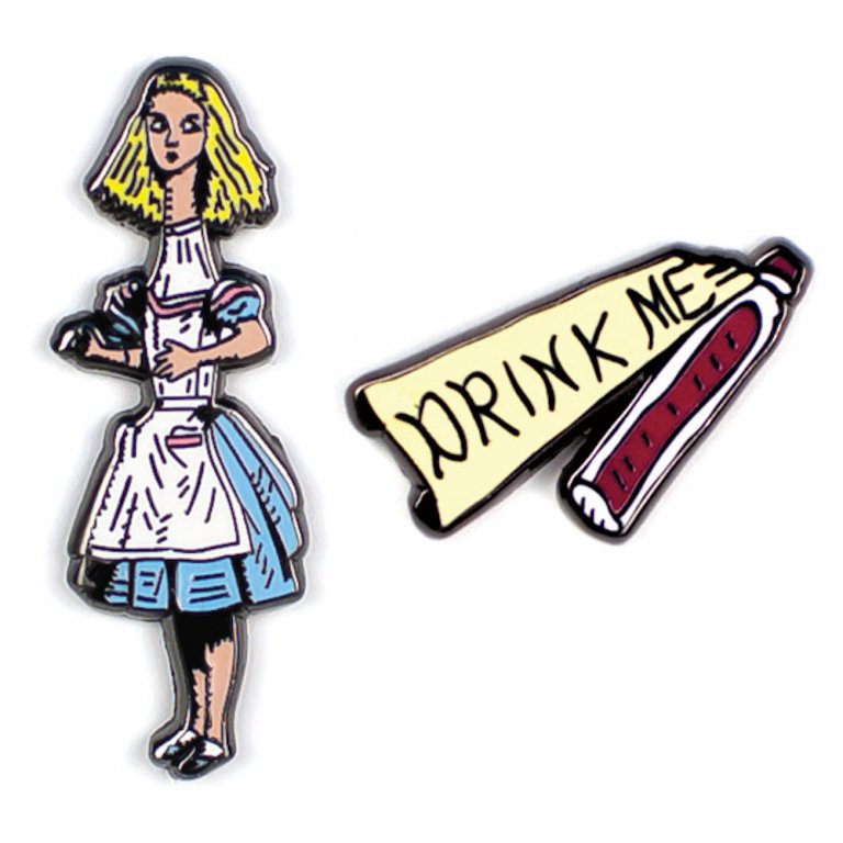 UPG Pins - Alice & trinke mich