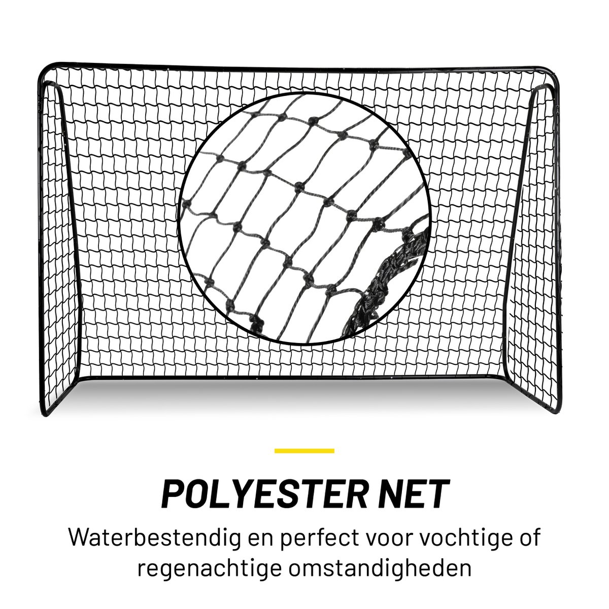 Voetbaldoel  Zwart