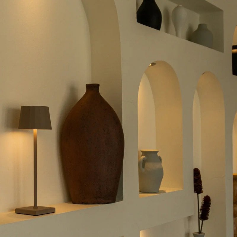 William Koala Brown Wiederaufladbare Tischlampe