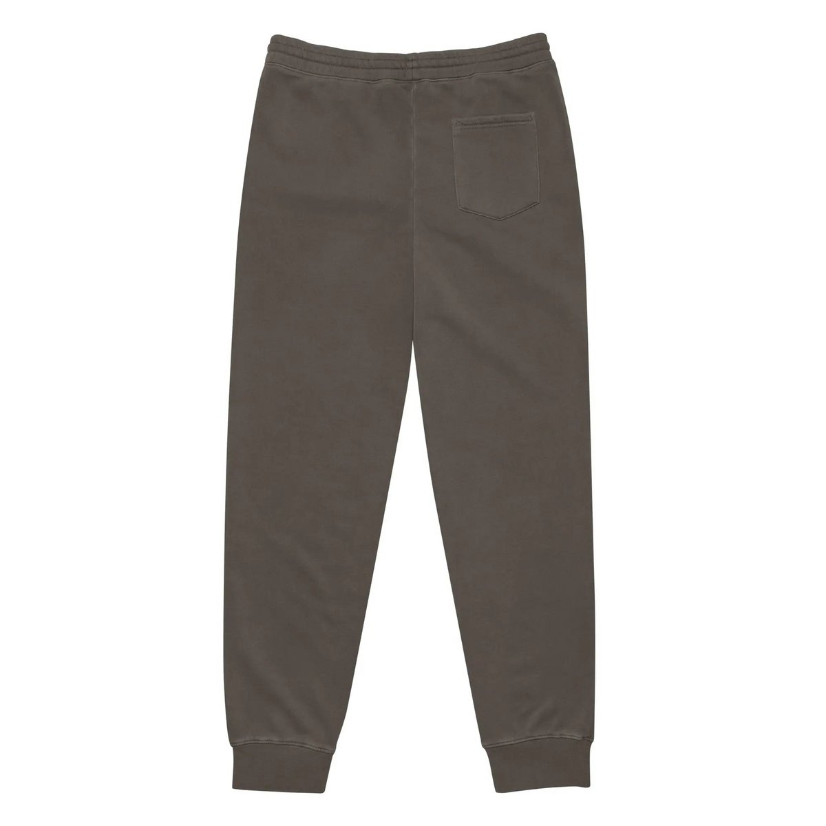 Self Love Unisex barwione pigmentowo spodnie dresowe z haftem w kolorze starego złota - spodnie dresowe unisex