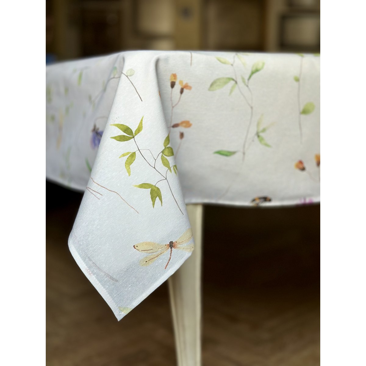 Rectangular Tablecloth, Spring vibe | Early blooming