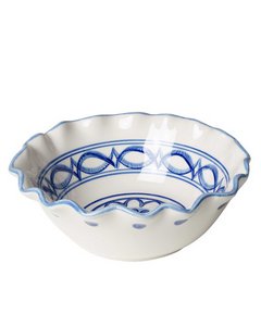 Kom Golven Majolica 16 cm