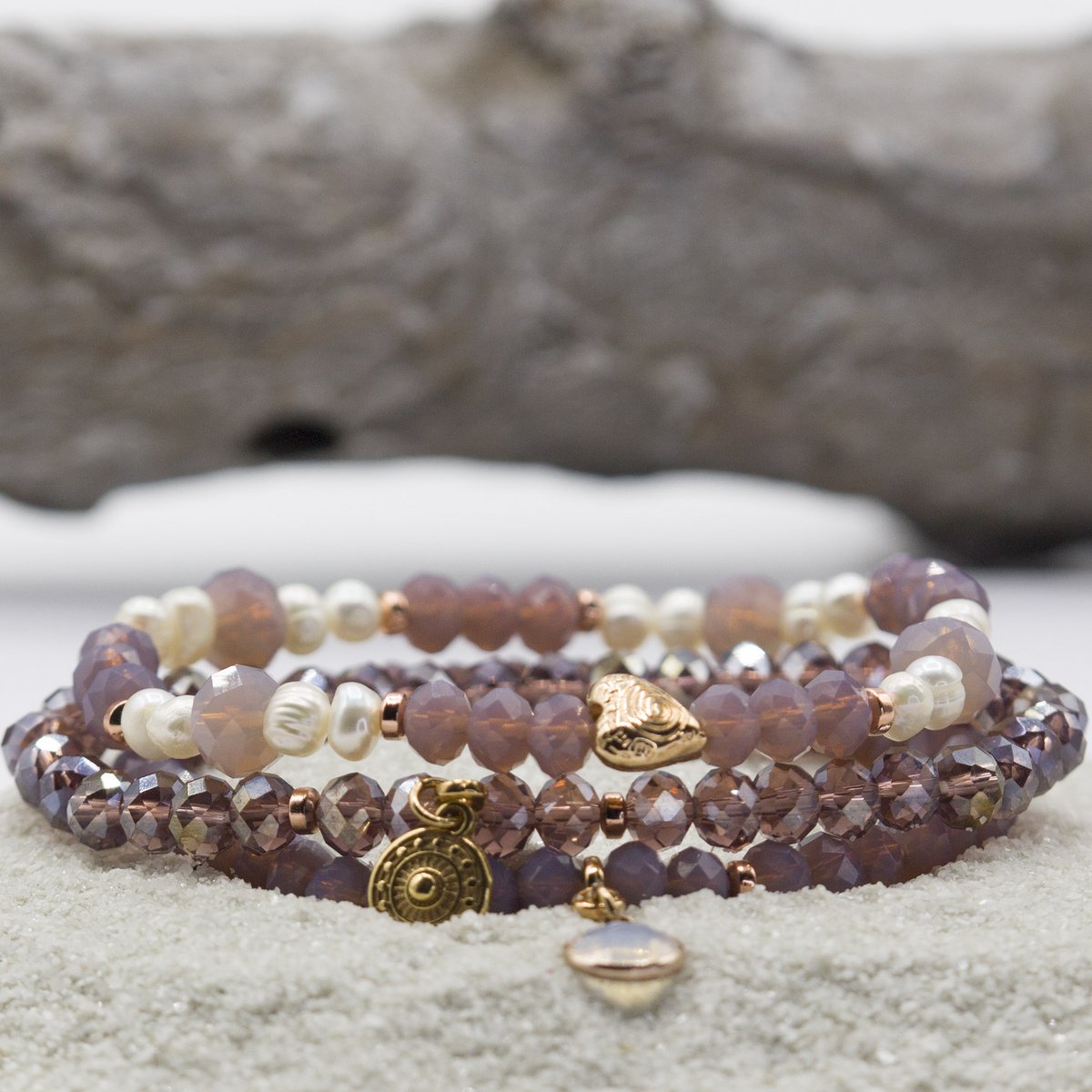 Svenska eggplant bracelet