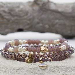 Svenska eggplant bracelet