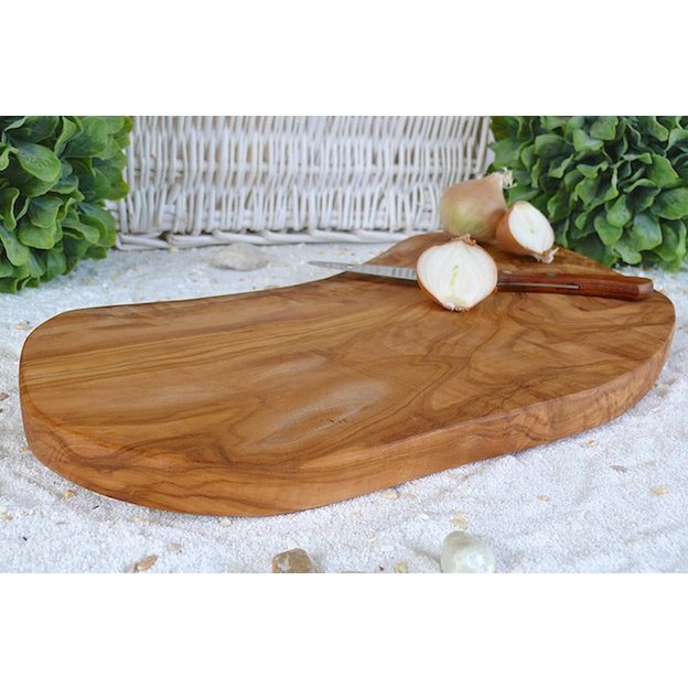 Cutting board rustic 40 - 44 cm long