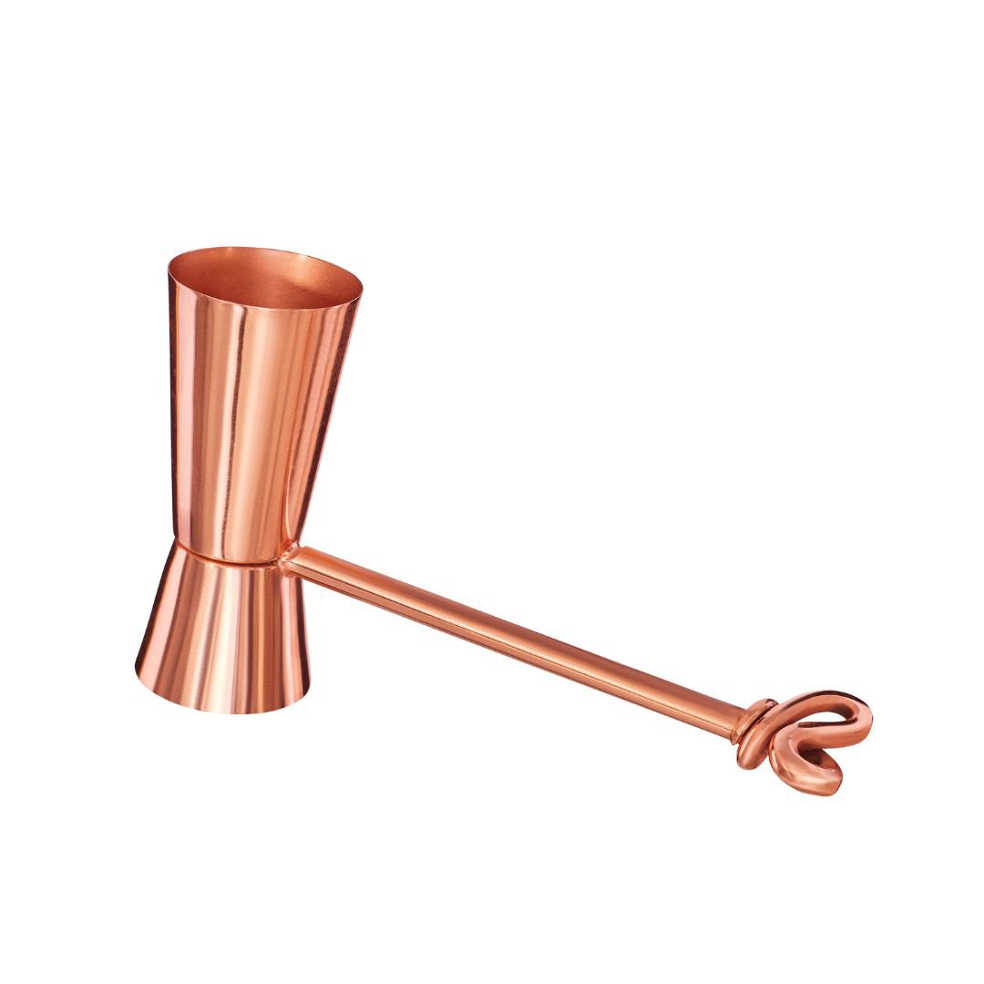 Set de accesorios para coctelería Vogue, 5 piezas – recubierto de cobre