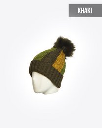 Bonnet Femme avec Pompon : HERCAN