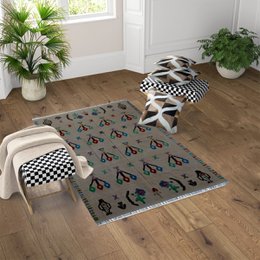 Alfombra Kilim Beige Turba Soumak