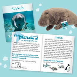 Manatee 40 cm - plush toy - soft toy