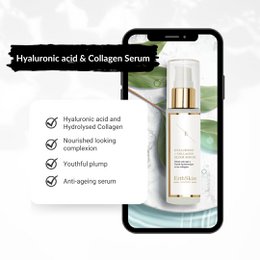 HYALURONSYRE & KOLLAGEN SERUM (60 ML)