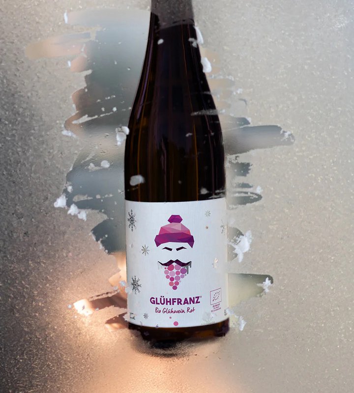 Vino de reflexión rojo orgánico Glowfranz 0.75L