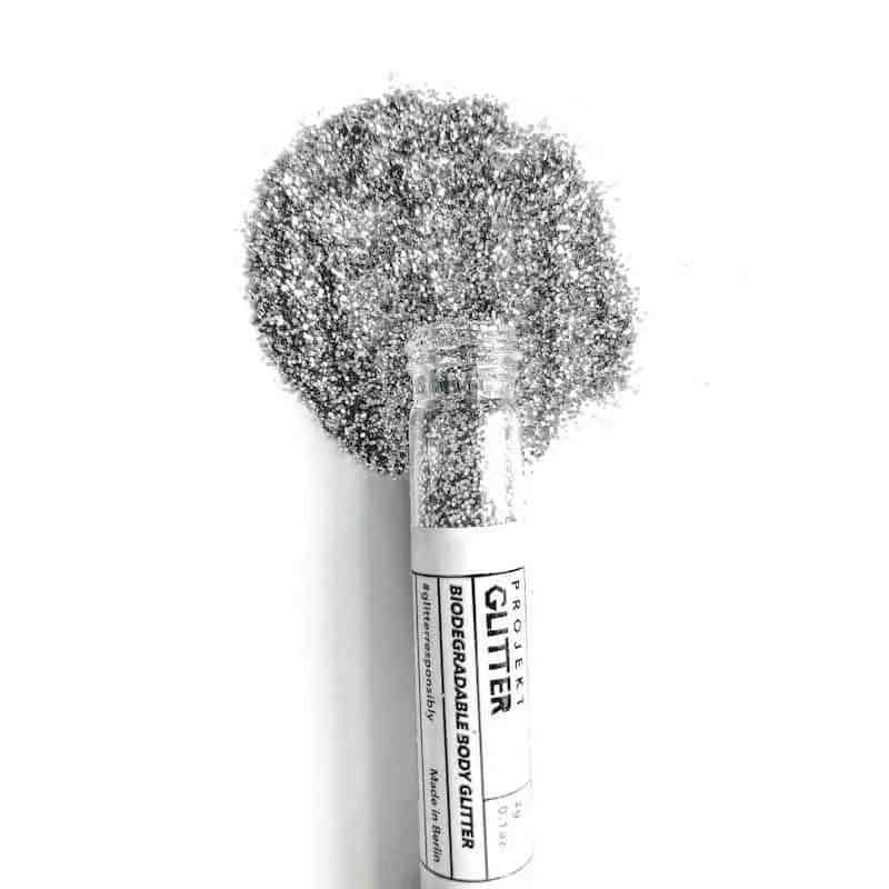 Glitter ecologici argento pregiato
