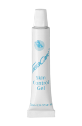 Skin Control Gel for face, a clear gel-based formula that helps control oil and shine.