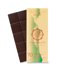 CHOCQLATE chocolate orgánico JENGIBRE