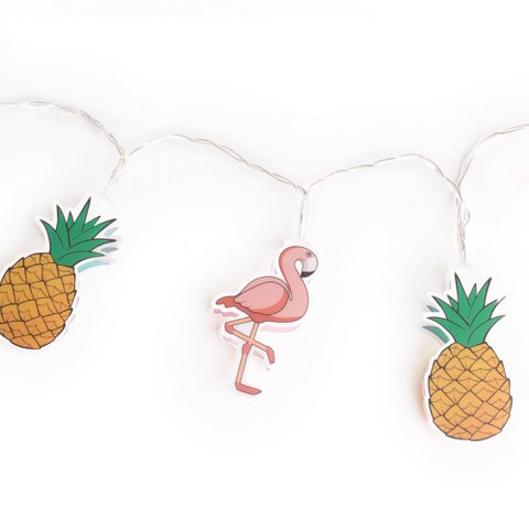 FLAMINGO/PINEAPPLE GARLAND HF