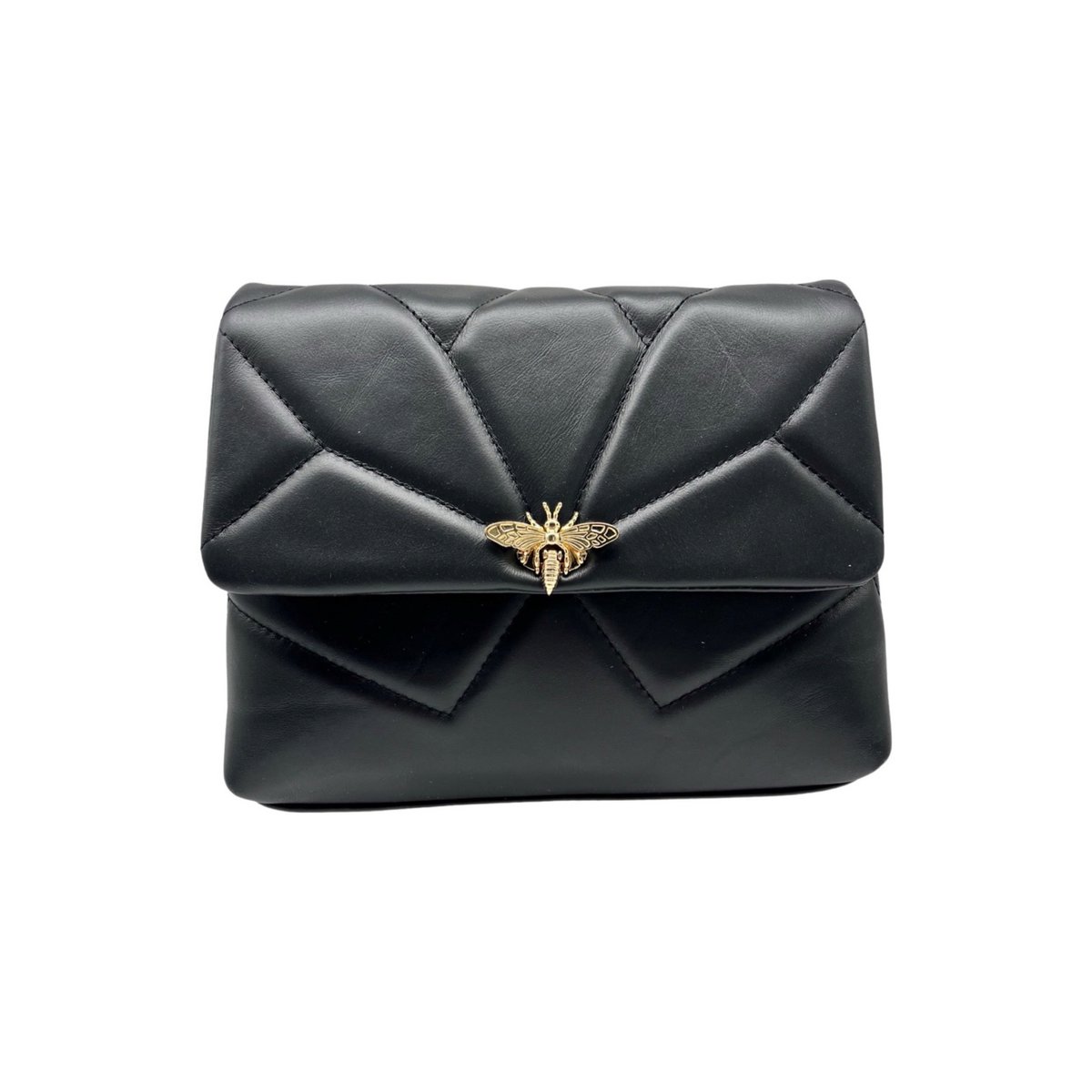 BORSA SOPHIE IN PELLE DI VITELLO TRAPUNTATA