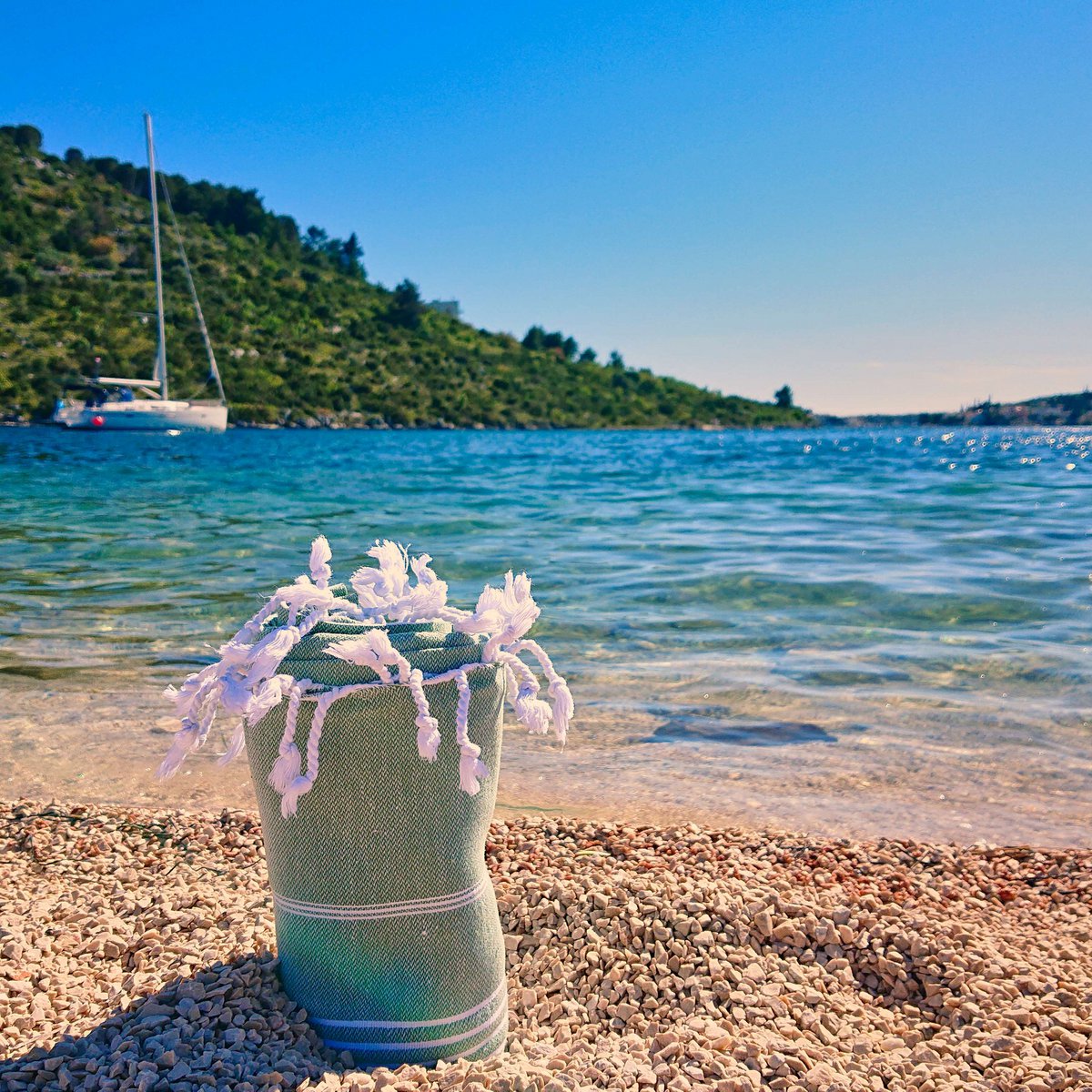 Make your own brand: bath towel, beach towel, hammam towel - "Private Label"