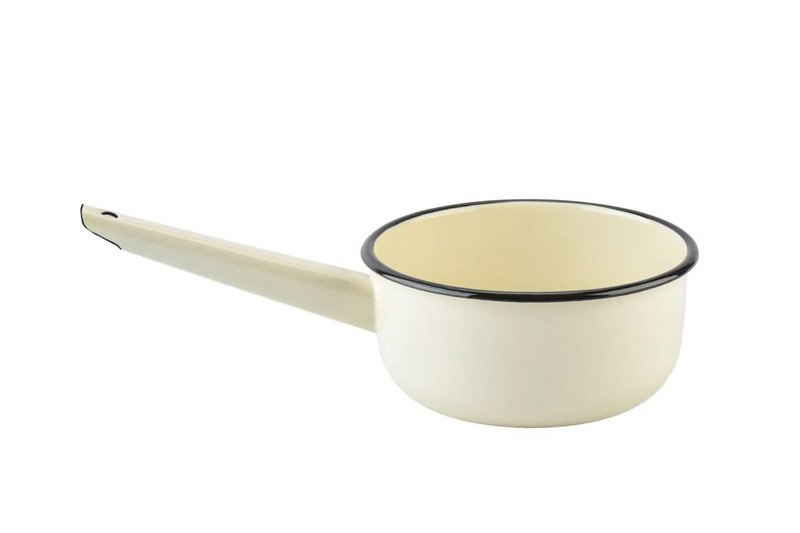 Enamel saucepan milk 1,5 L Isabelle Rose