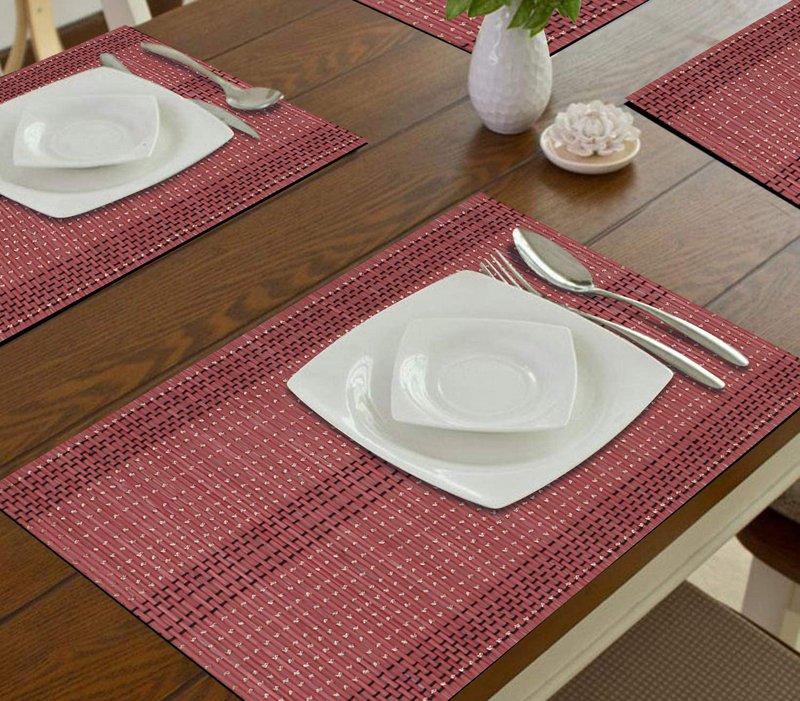 Placemats | Dining Table Heat Resistant Bamboo | 45x30cm