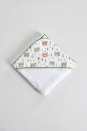 Asciugamano per bambini stampato orsetto 0575S