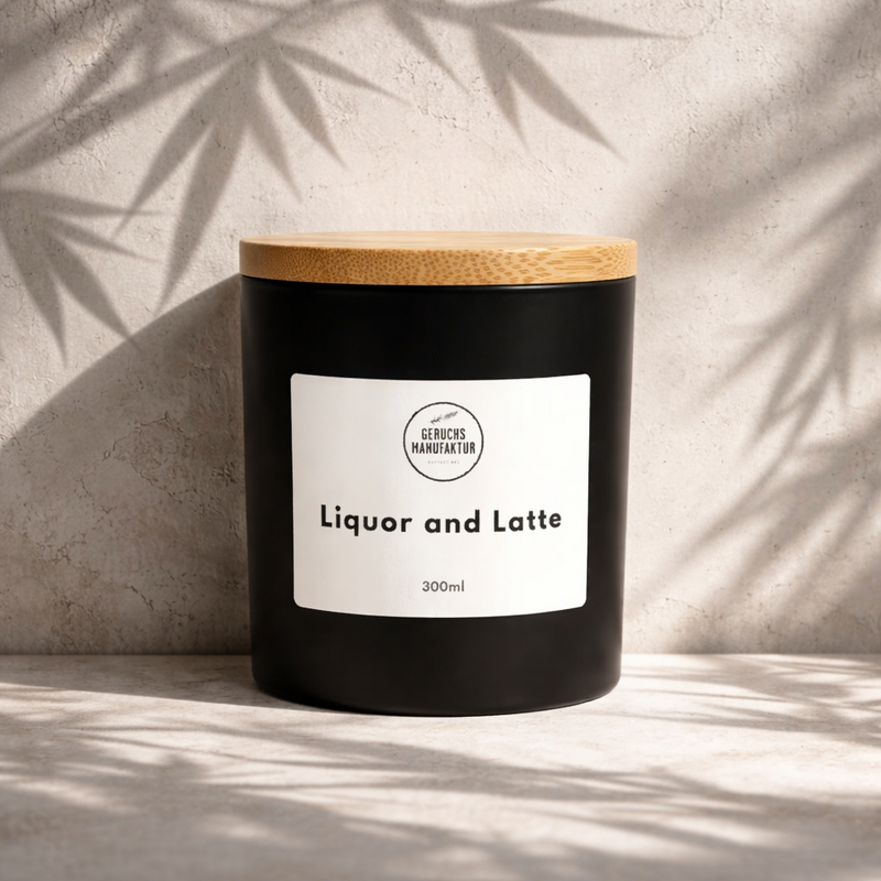 Premium-Duftkerze „Liquor & Latte“ – Warm & cremig