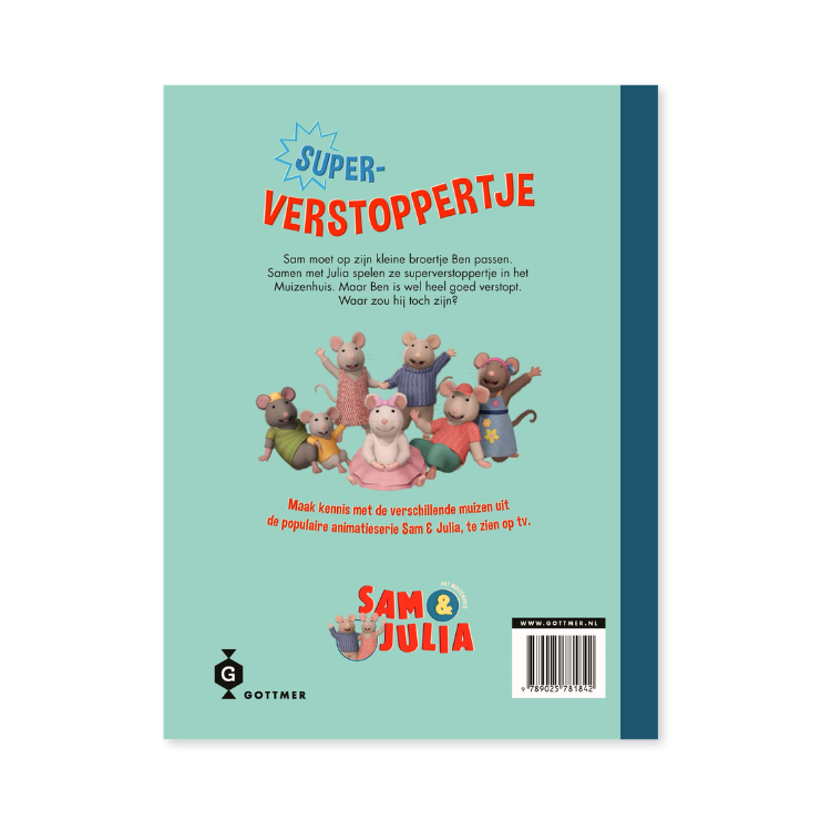 Children's book - Sam & Julia - Super hide and seek (Dutch)