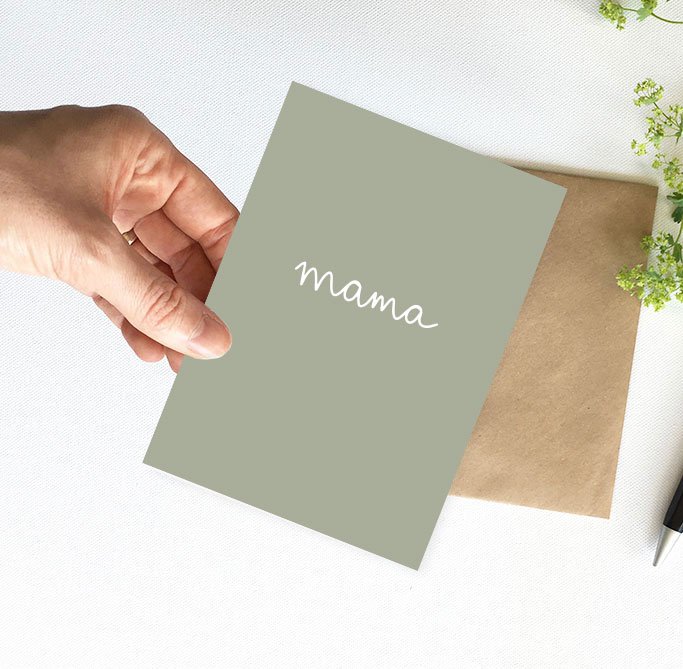 Mapa | Mama – zielona
