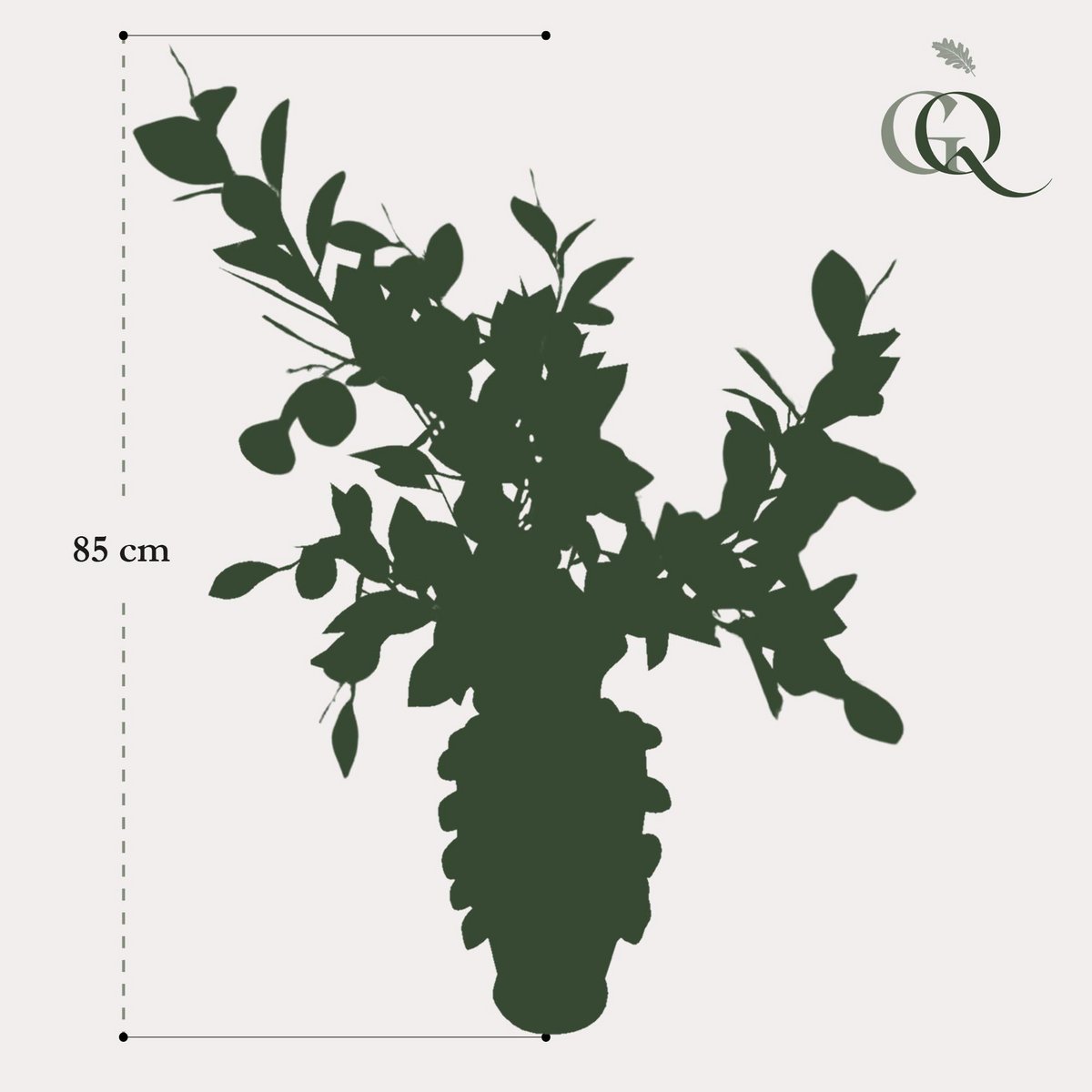 Kwiaty sztuczne - Bukiet L - Cytrynowy Blask - 80cm