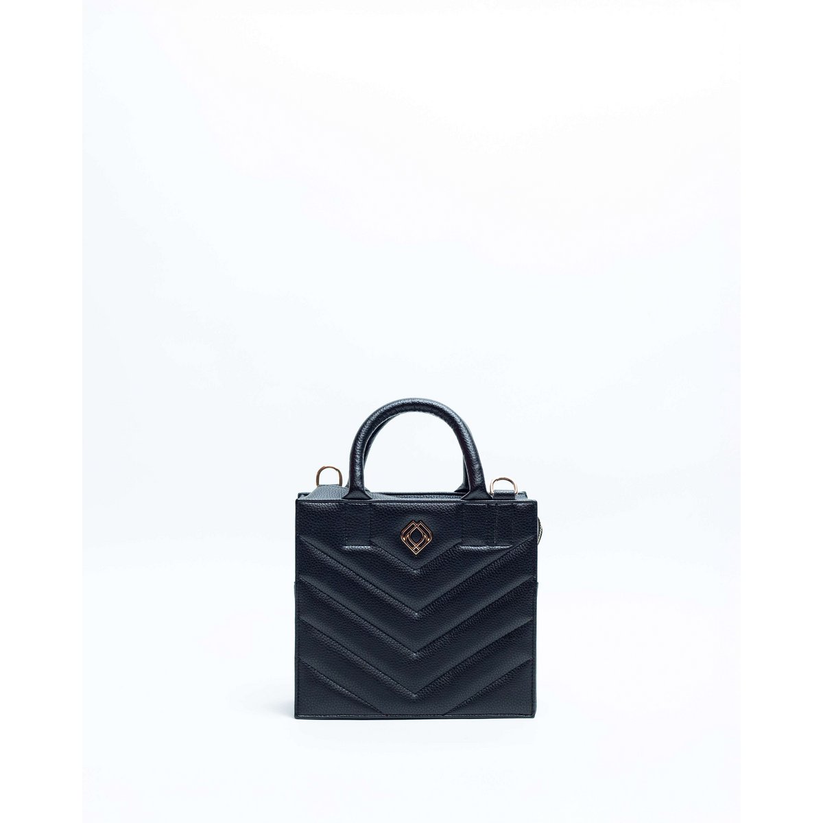 Boxbag Icon Corn Leather Black