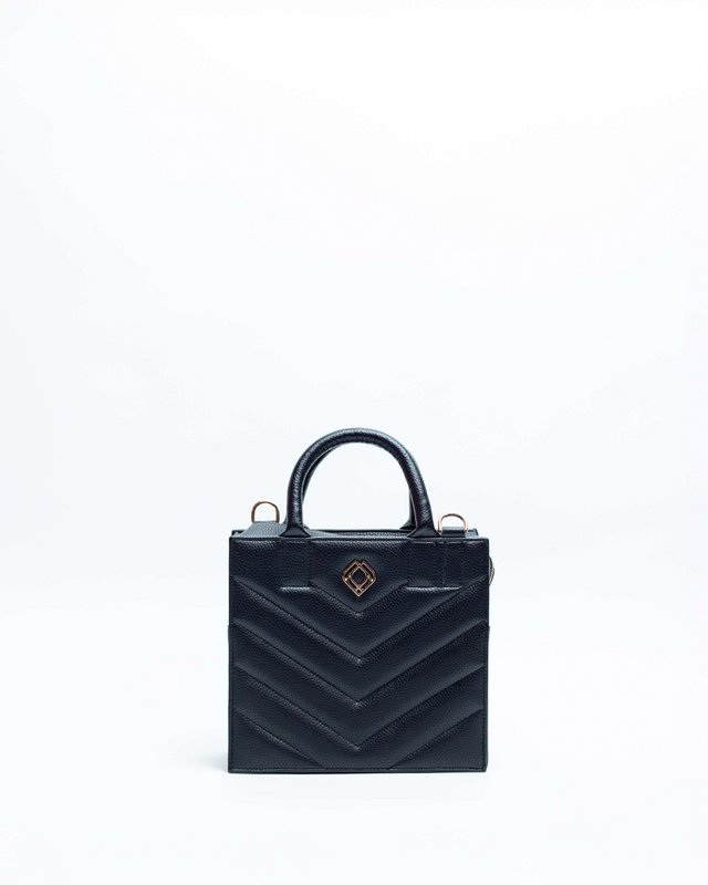 Boxbag Icon Corn Leather Black