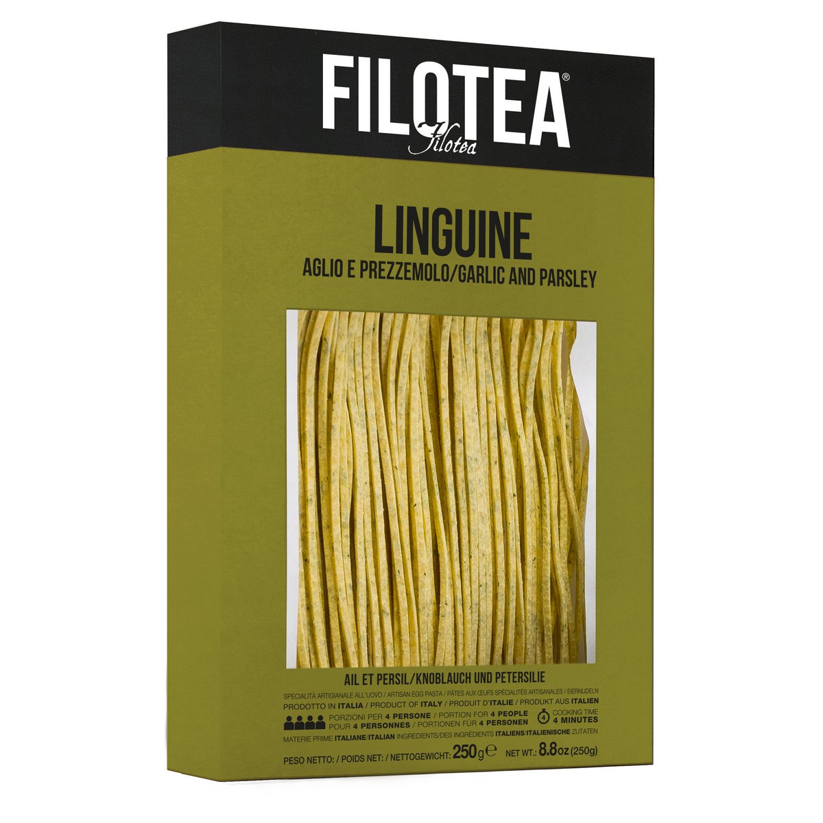 Linguine aglio e prezzemolo 250 gr.