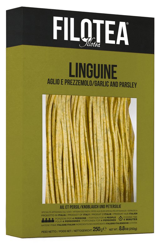 Linguine aglio y prezzemolo 250 gr.