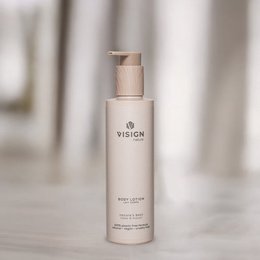 Moisturizing body lotion with natural ingredients. Available in Nature's Best, There's No Planet B, and 23:55 variants.