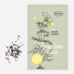 Bloemenzaden 'Nieuw leven zaaien'