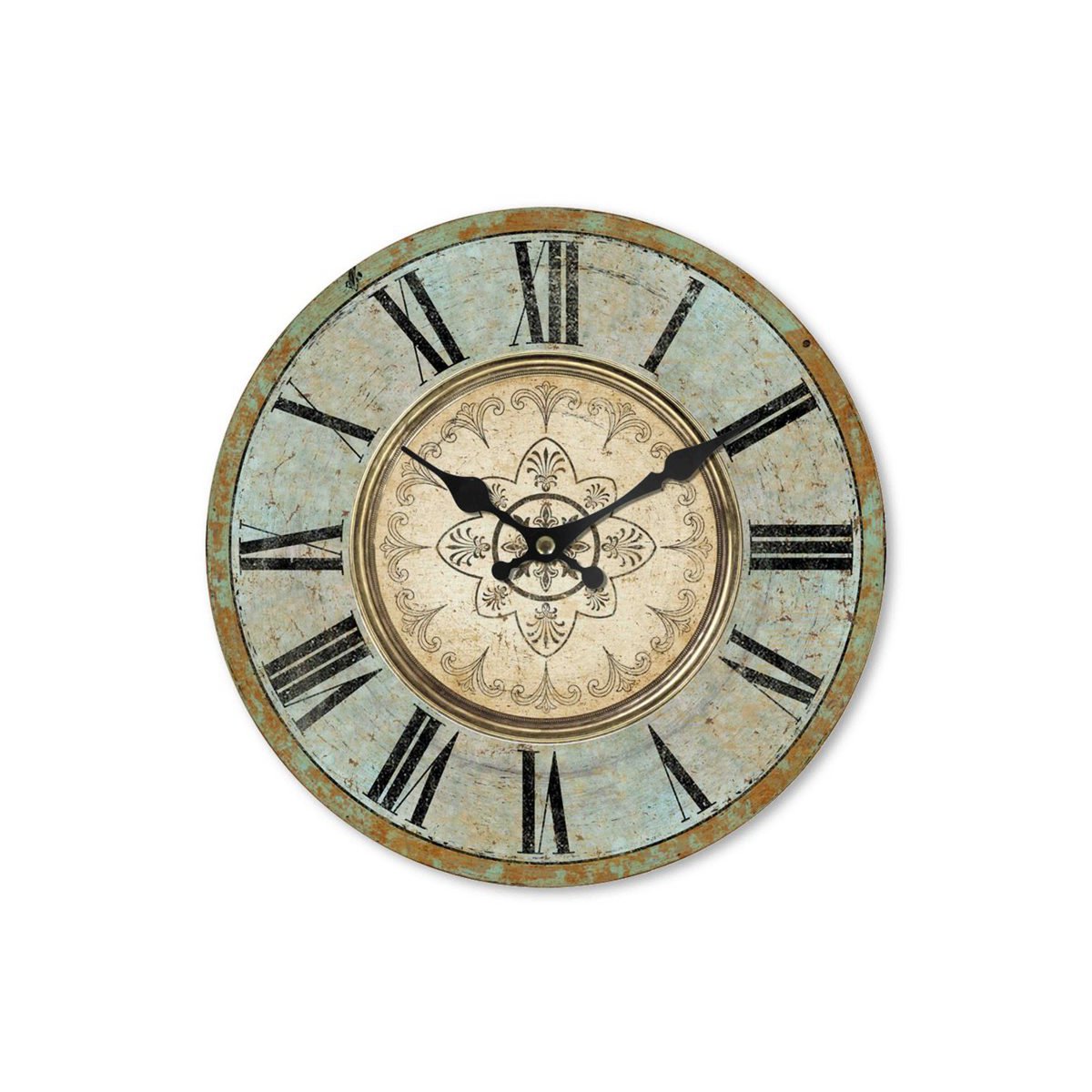Reloj de madera estilo antiguo 29 cm