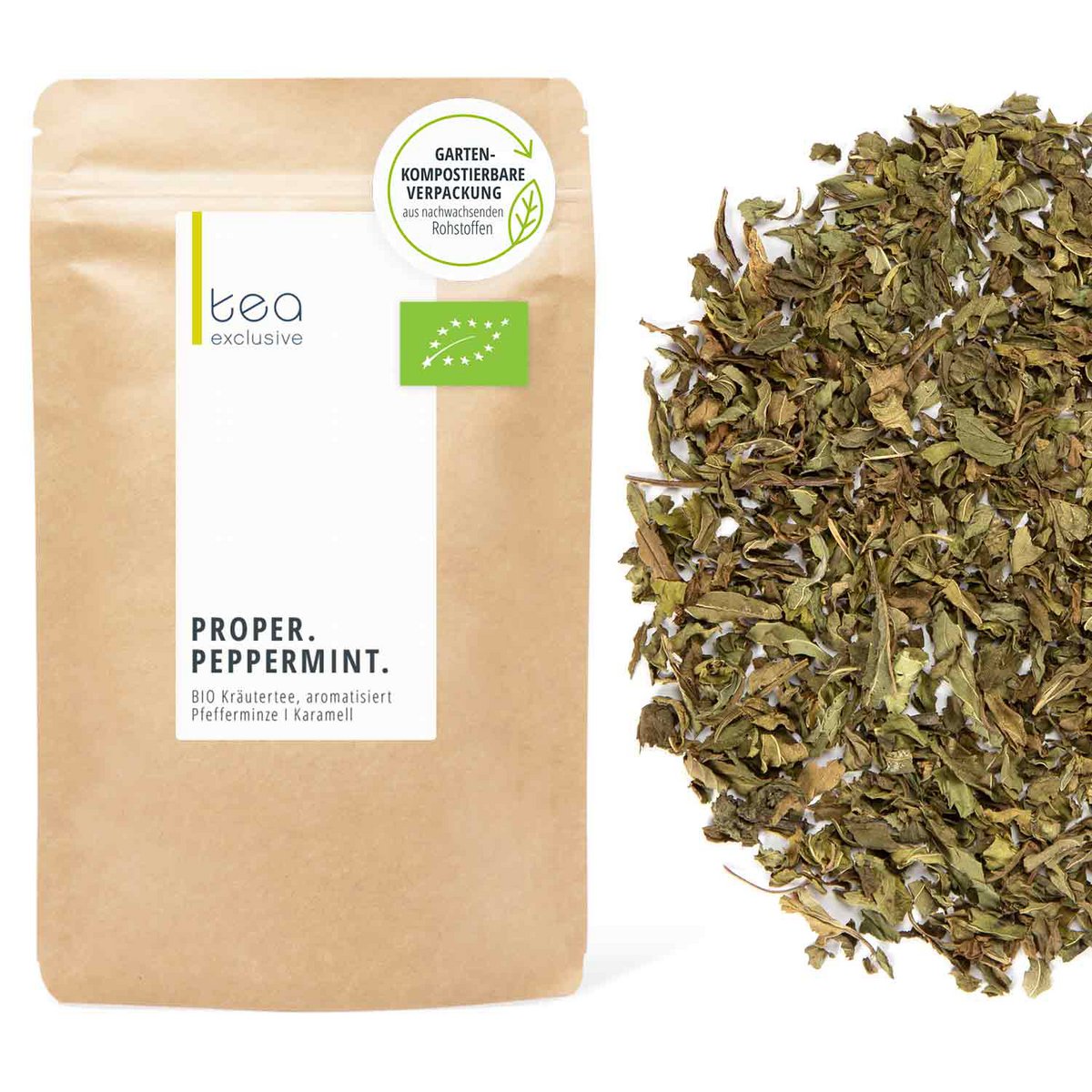Bonne menthe poivrée, tisane biologique, 70g