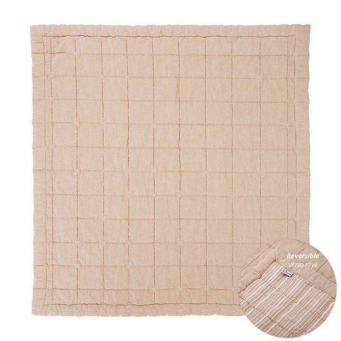 ANNA TERRACOTTA LAVE Wendedecke für Babys