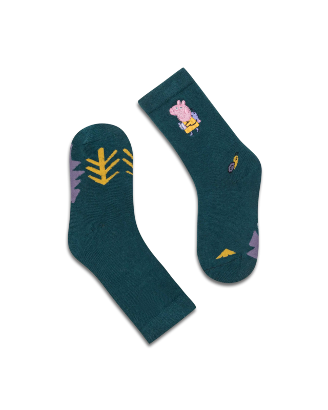 koaa – Peppa Wutz “Forest” – Easy Socks green