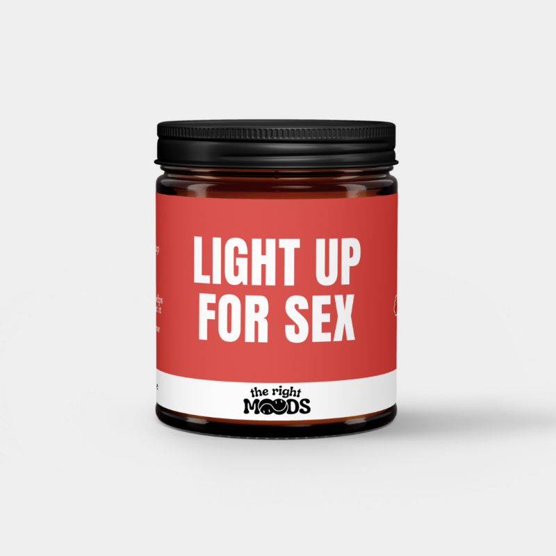 Funny Gift Candle – LOVE MOOD – Scented Handmade Soy wax