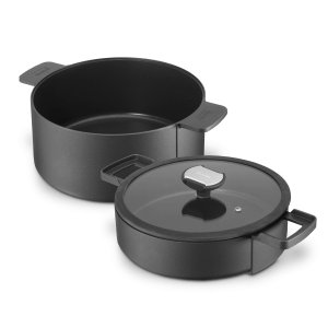 Berndes - B.Double Kook- en Braadpan Ø 24 cm Set van 2 Stuks - Zwart