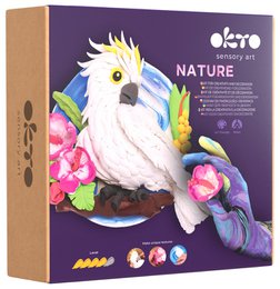 Okto Sensory Art 3D Afbeelding - Natuur - Kaketoe