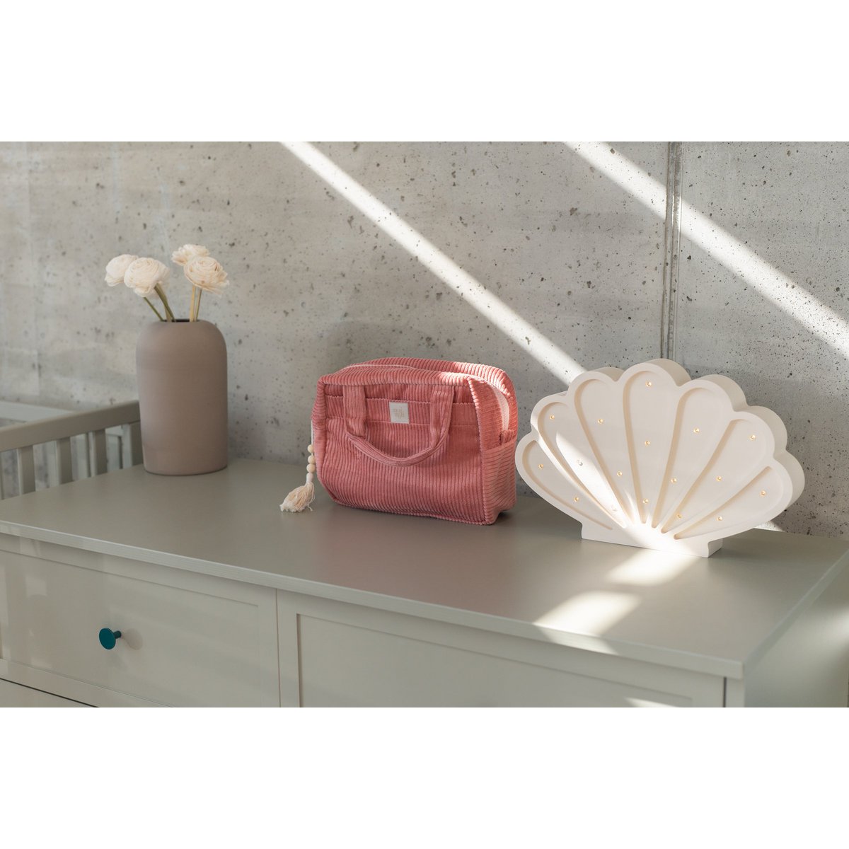 Kosmetiktasche „Koralle“ Große Größe