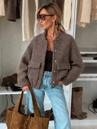Brun foncé Taille unique