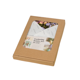 Giftbox - Dried Flowers in Letterbox - Pink