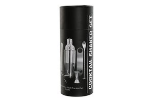COCKTAIL SET 9 STAINLESS STEEL 10X10X26 SILVER RC210719