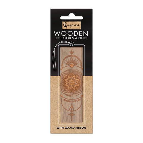 The circle of life Luxe Houten Bladwijzer