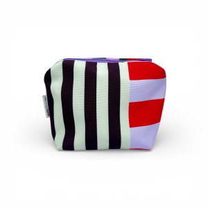 Make-up tas · Striped colorful 01
