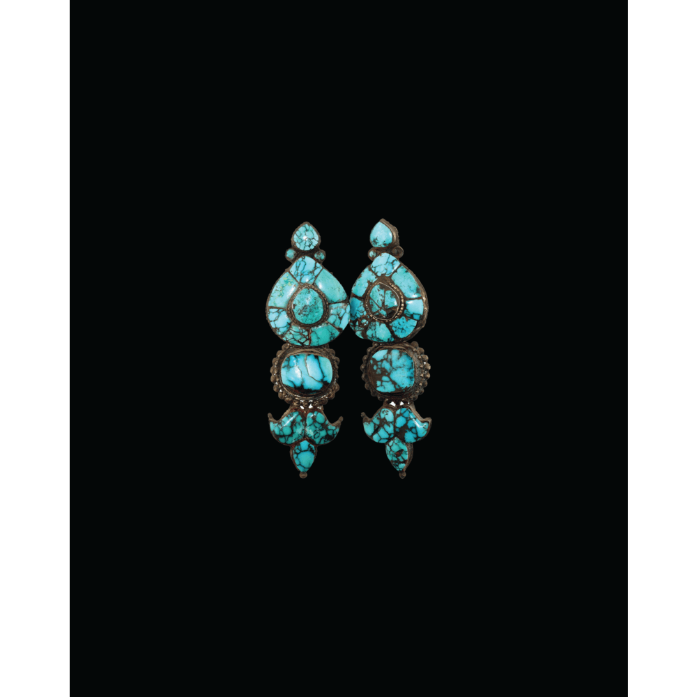 Na-gyen Akor | Pendientes Akor - Turquesa
