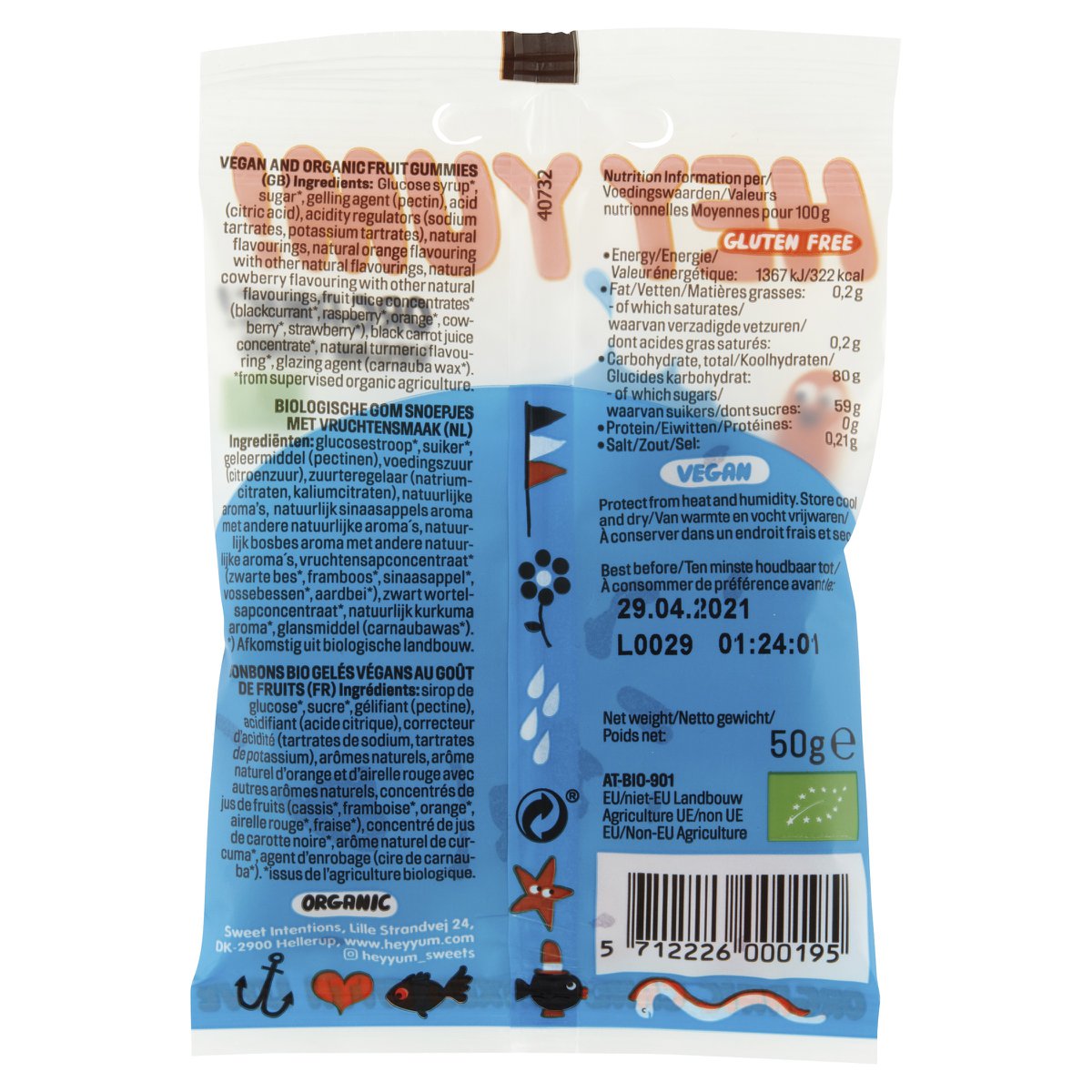 Bio-Gummis Love Spring 50g