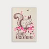 Ansichtkaart / kerst / eekhoorn / mooie cadeautjes